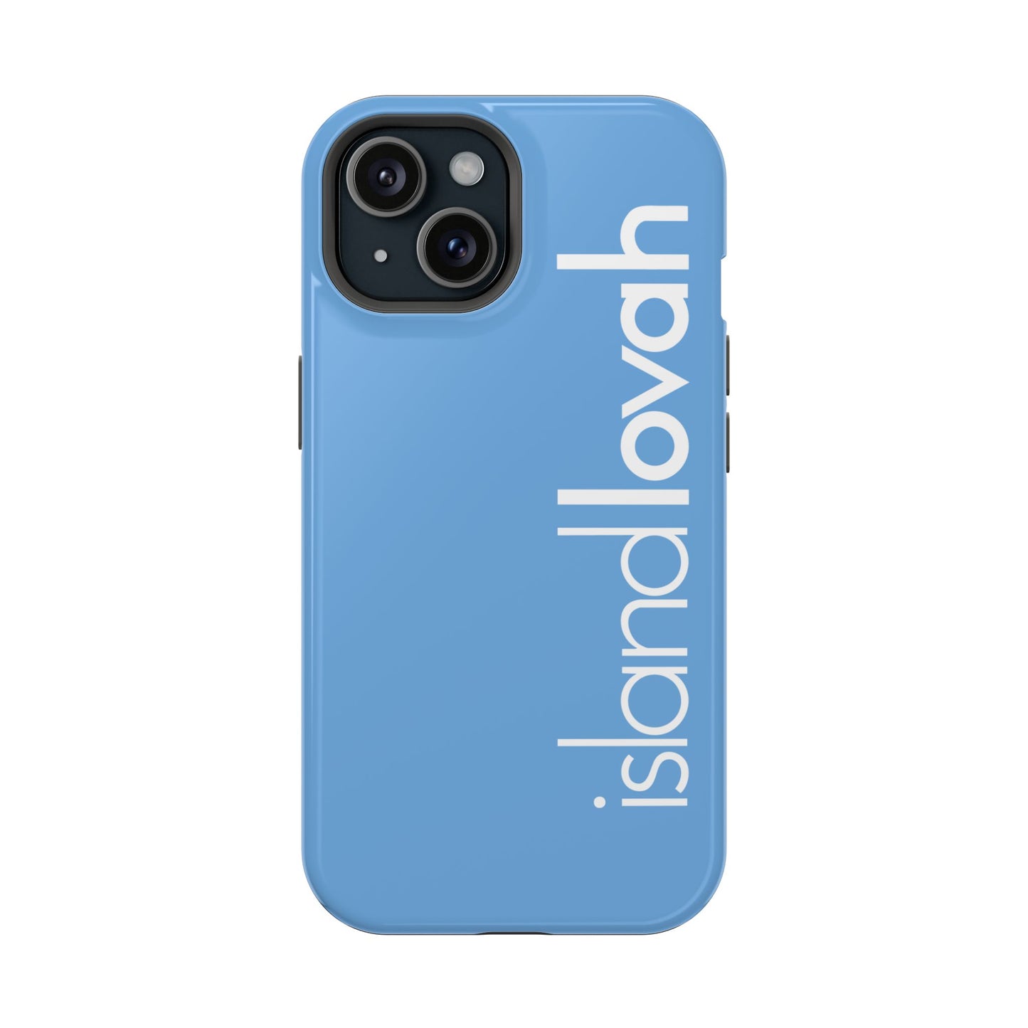 Magnetic Tough Cases iPhone - Island Lovah (Light Blue)
