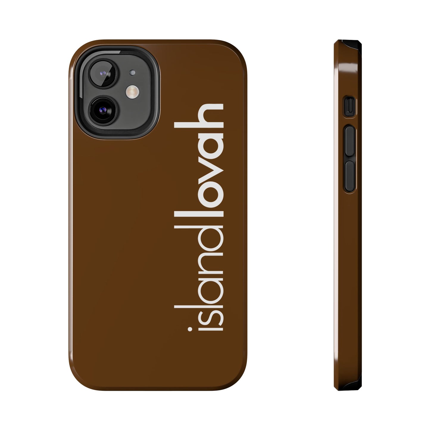 Tough Phone Cases - Island Lovah (Brown)