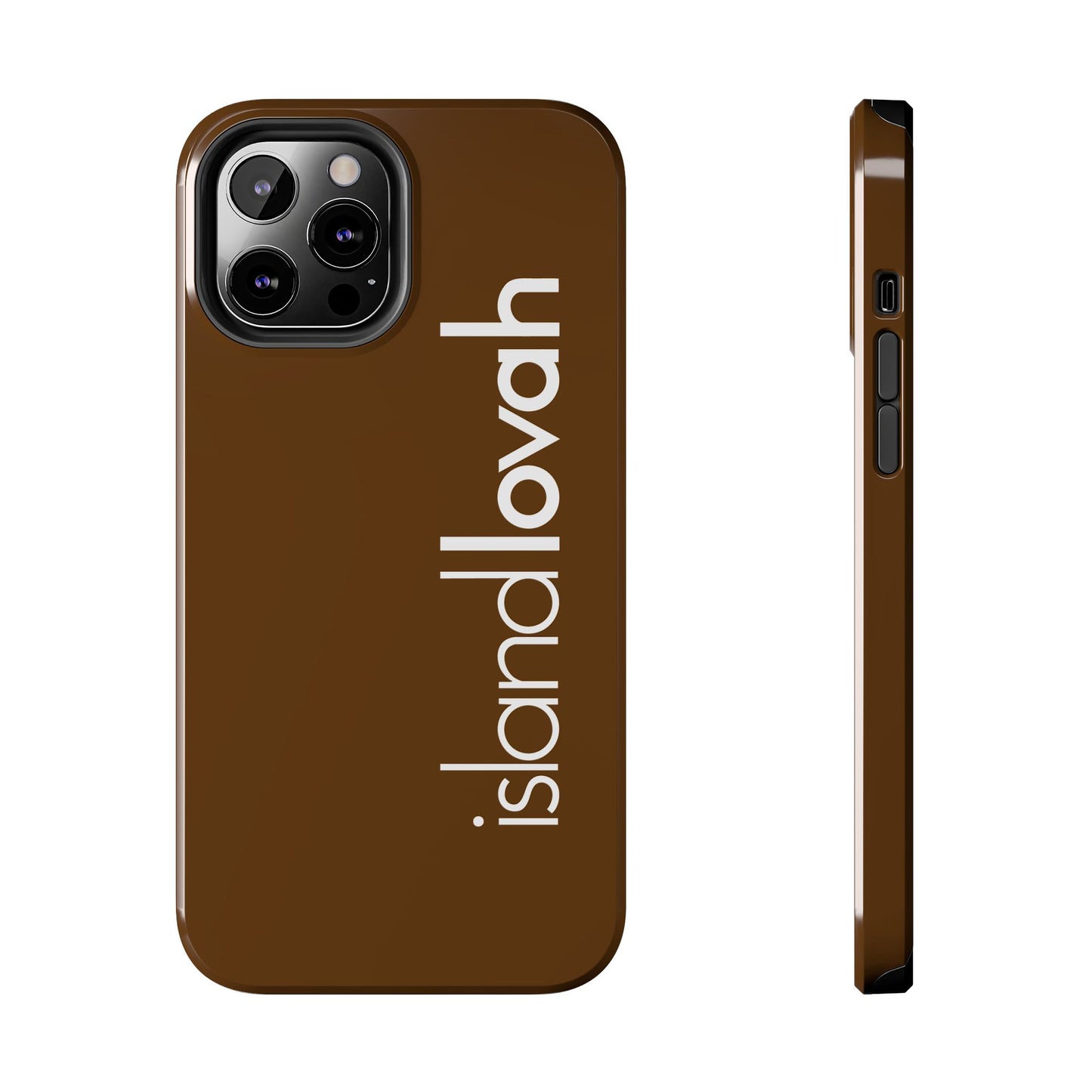 Tough Phone Cases - Island Lovah (Brown)