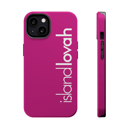 Magnetic Tough Cases iPhone - Island Lovah (Pink)