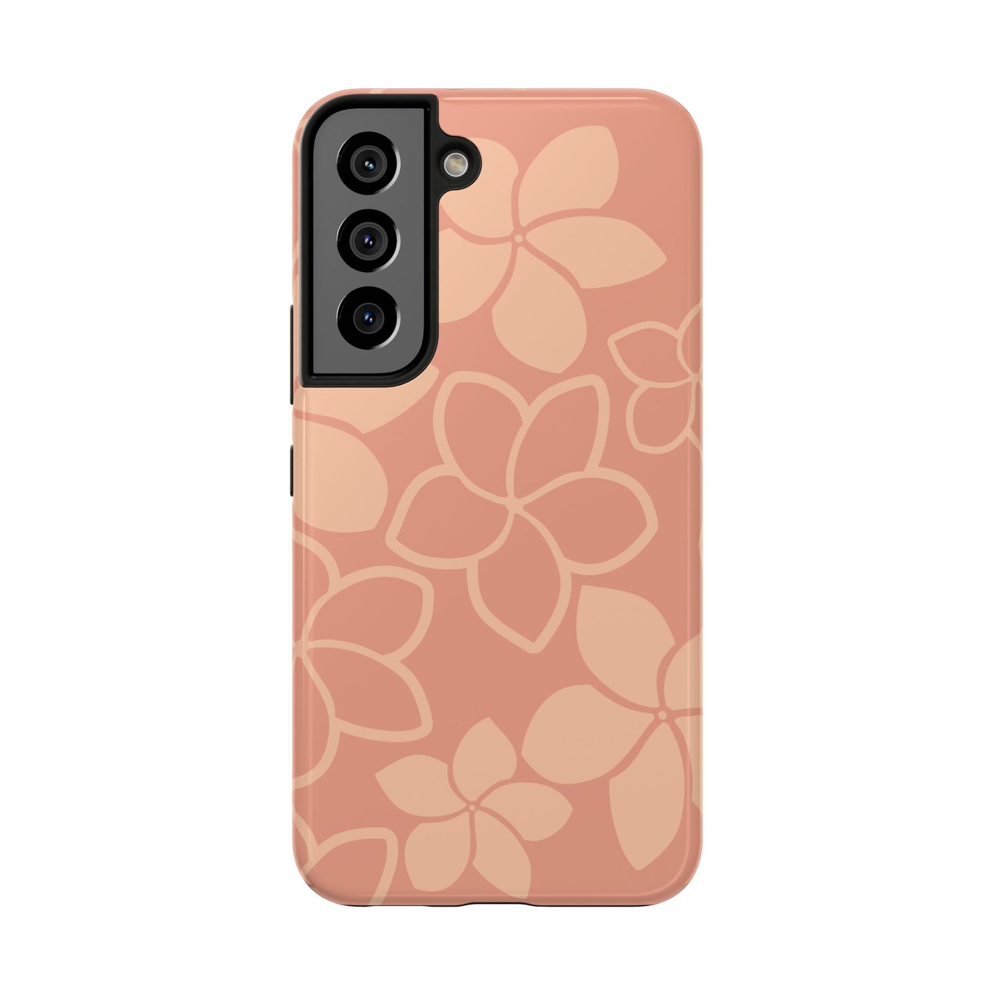 Tough Phone Cases - Plumeria (Salmon)
