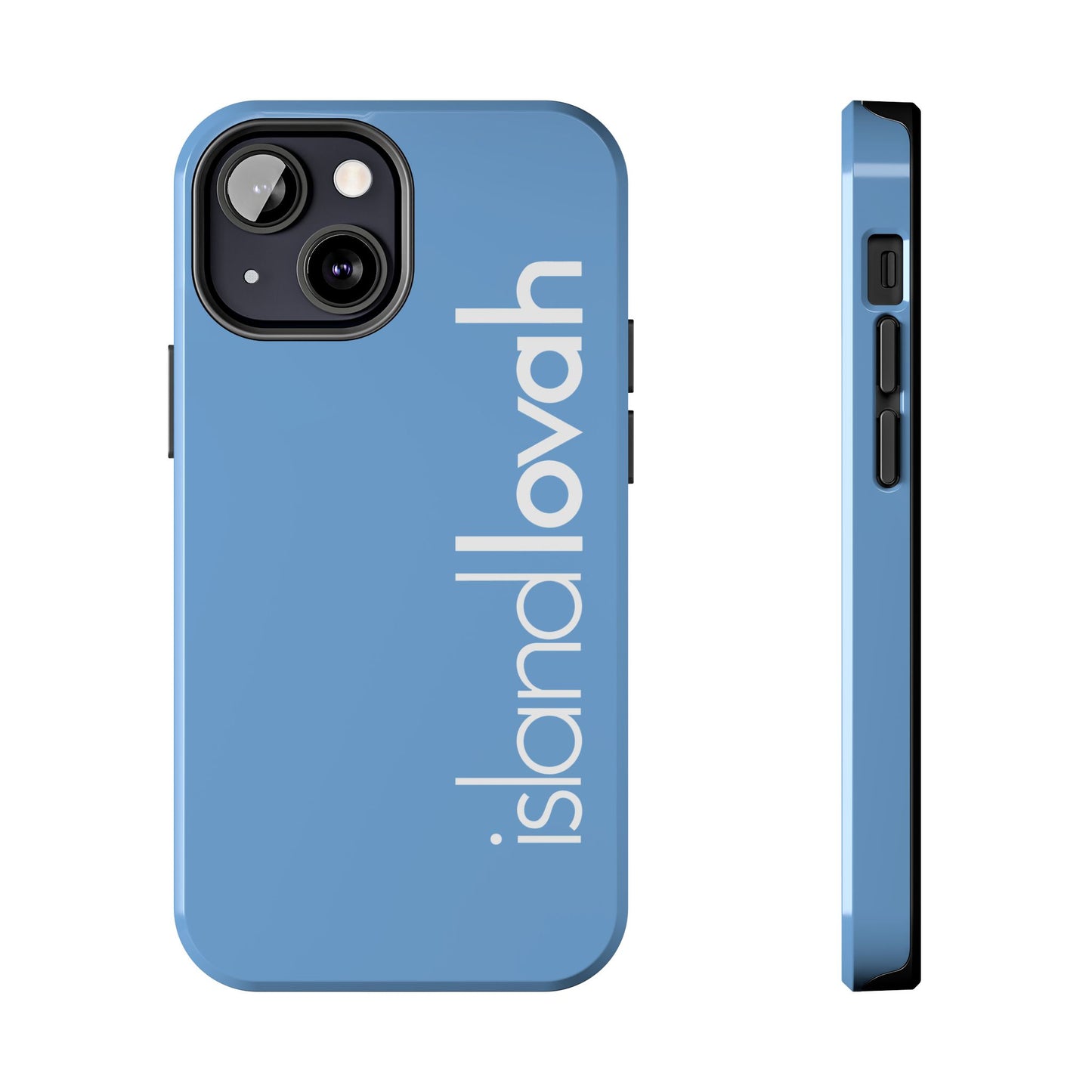 Tough Phone Cases - Island Lovah (Light Blue)