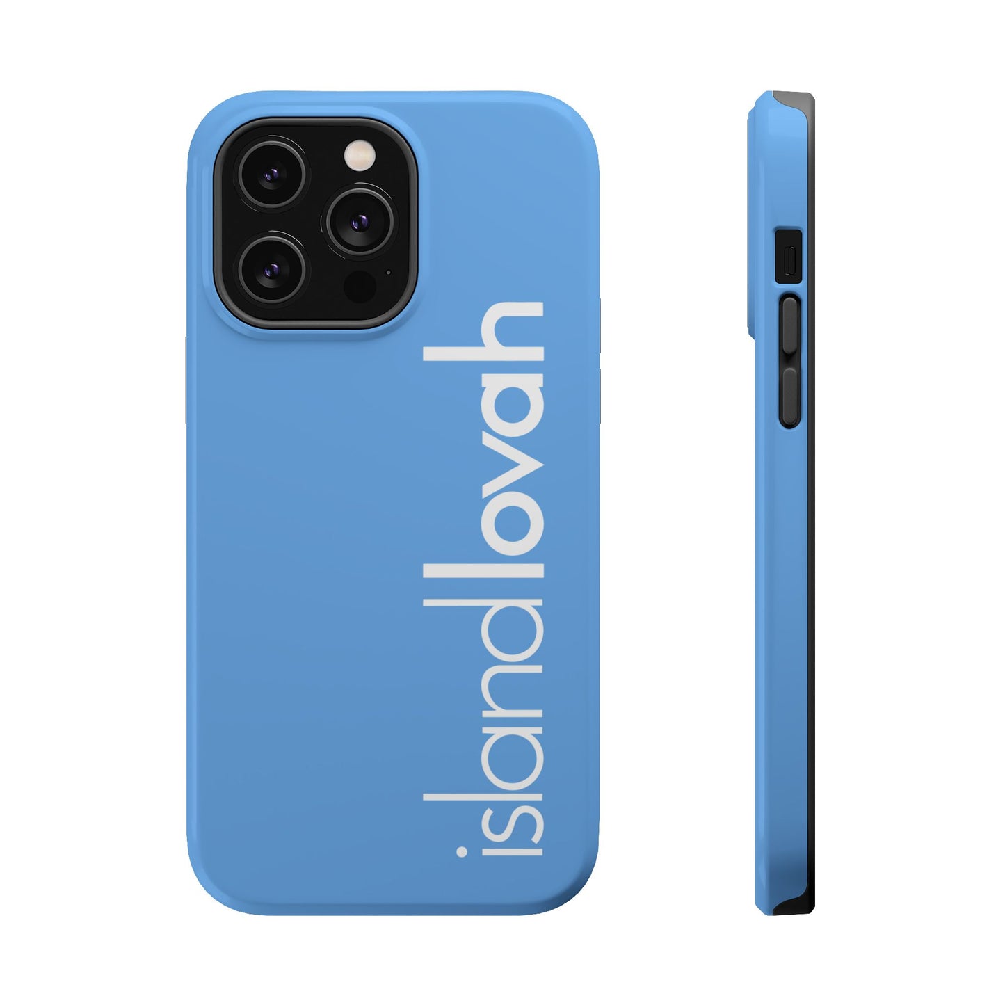Magnetic Tough Cases iPhone - Island Lovah (Light Blue)