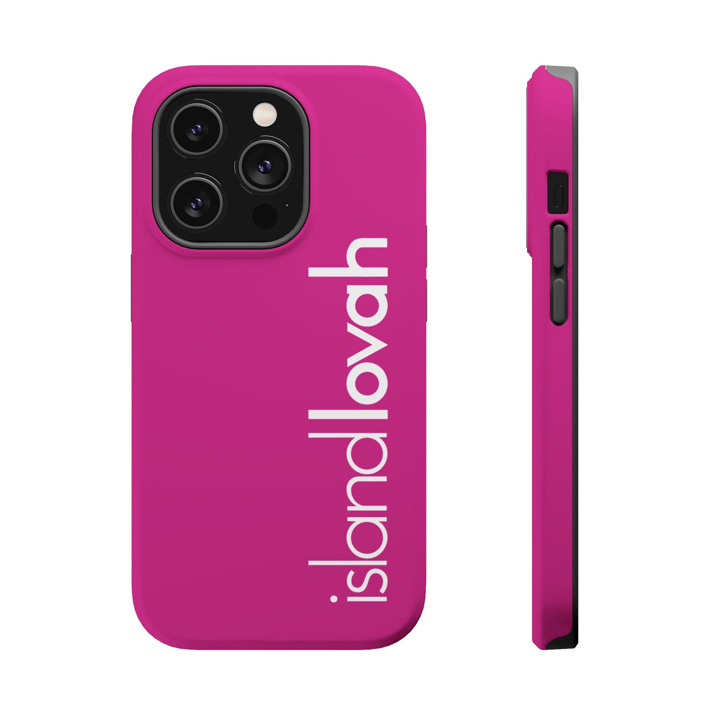Magnetic Tough Cases iPhone - Island Lovah (Pink)