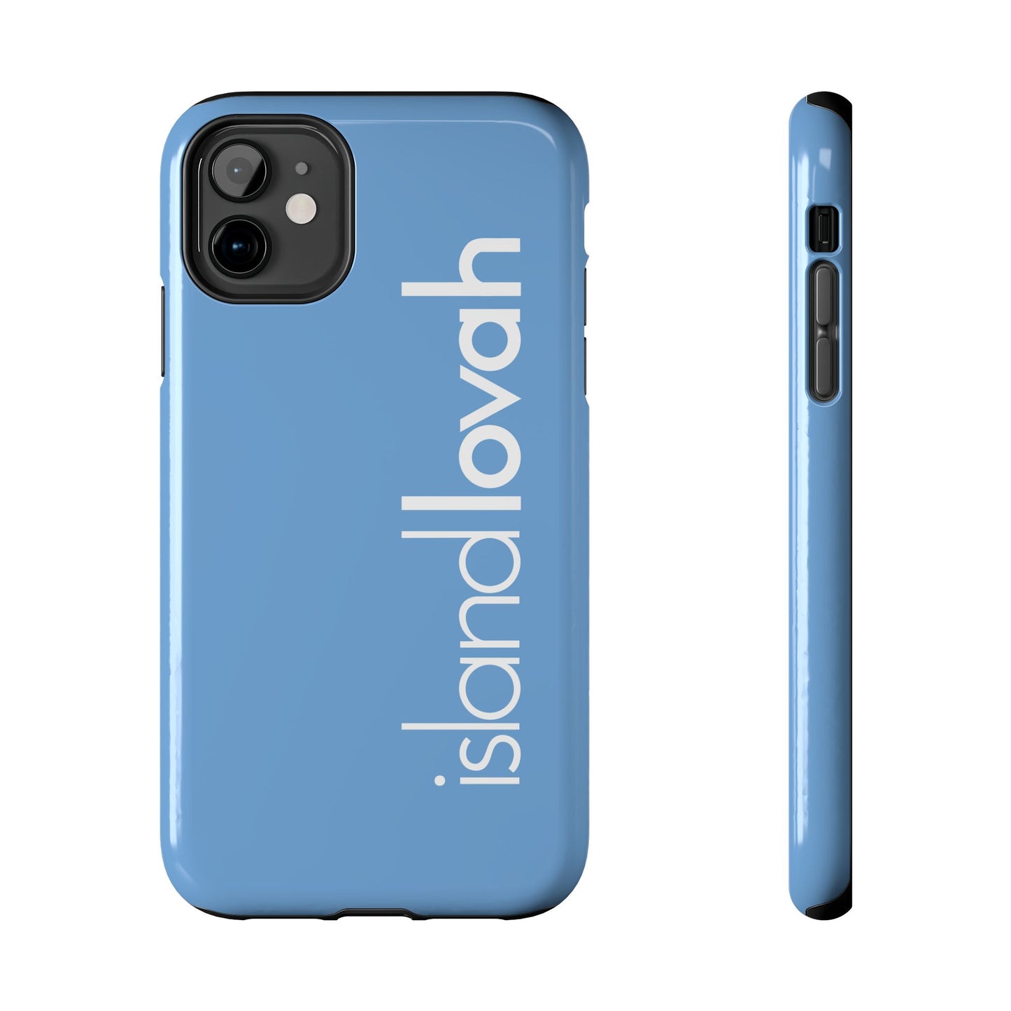 Tough Phone Cases - Island Lovah (Light Blue)