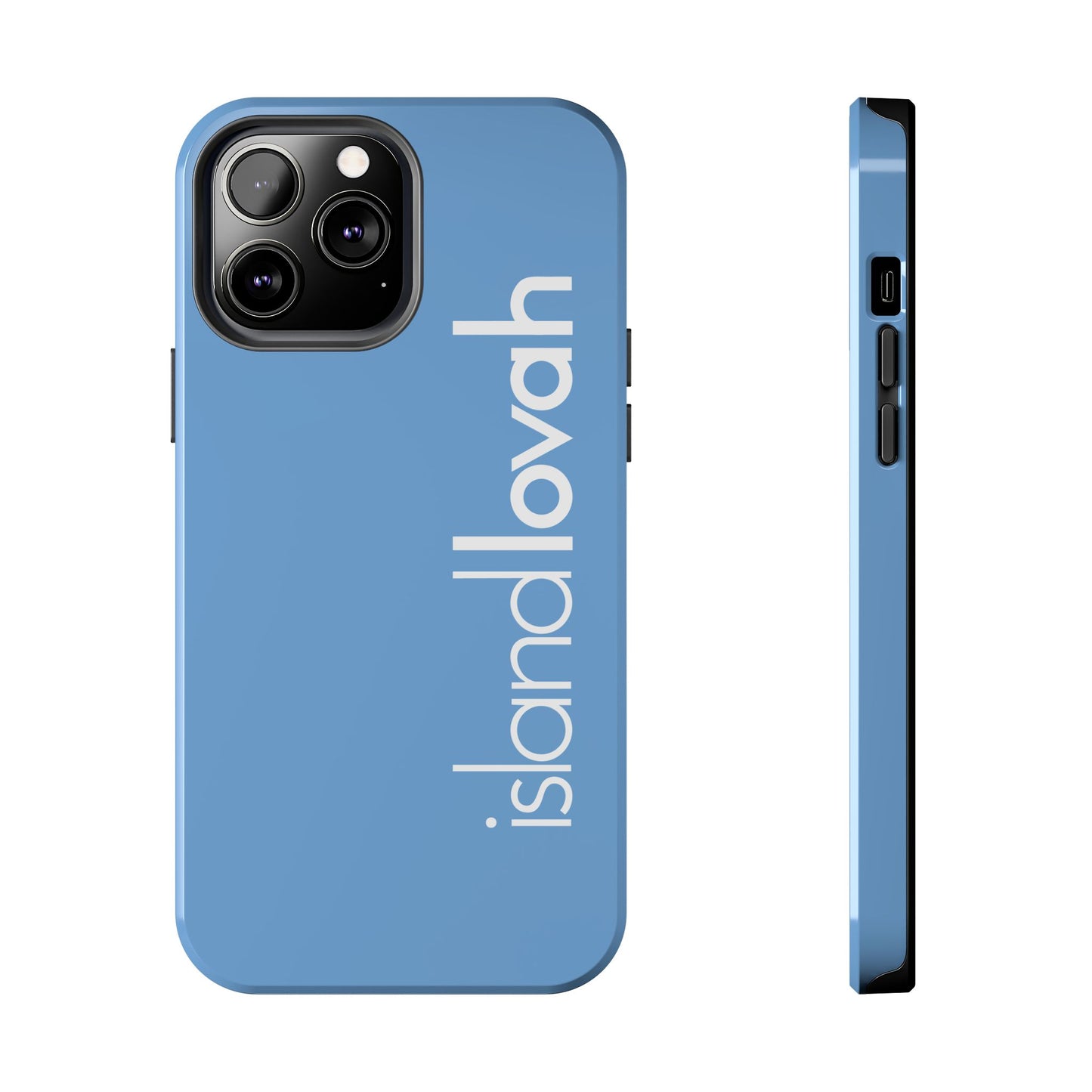 Tough Phone Cases - Island Lovah (Light Blue)
