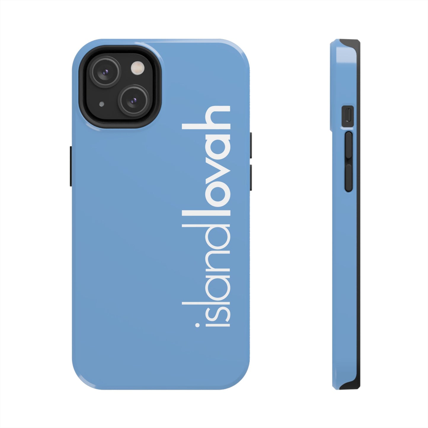 Tough Phone Cases - Island Lovah (Light Blue)