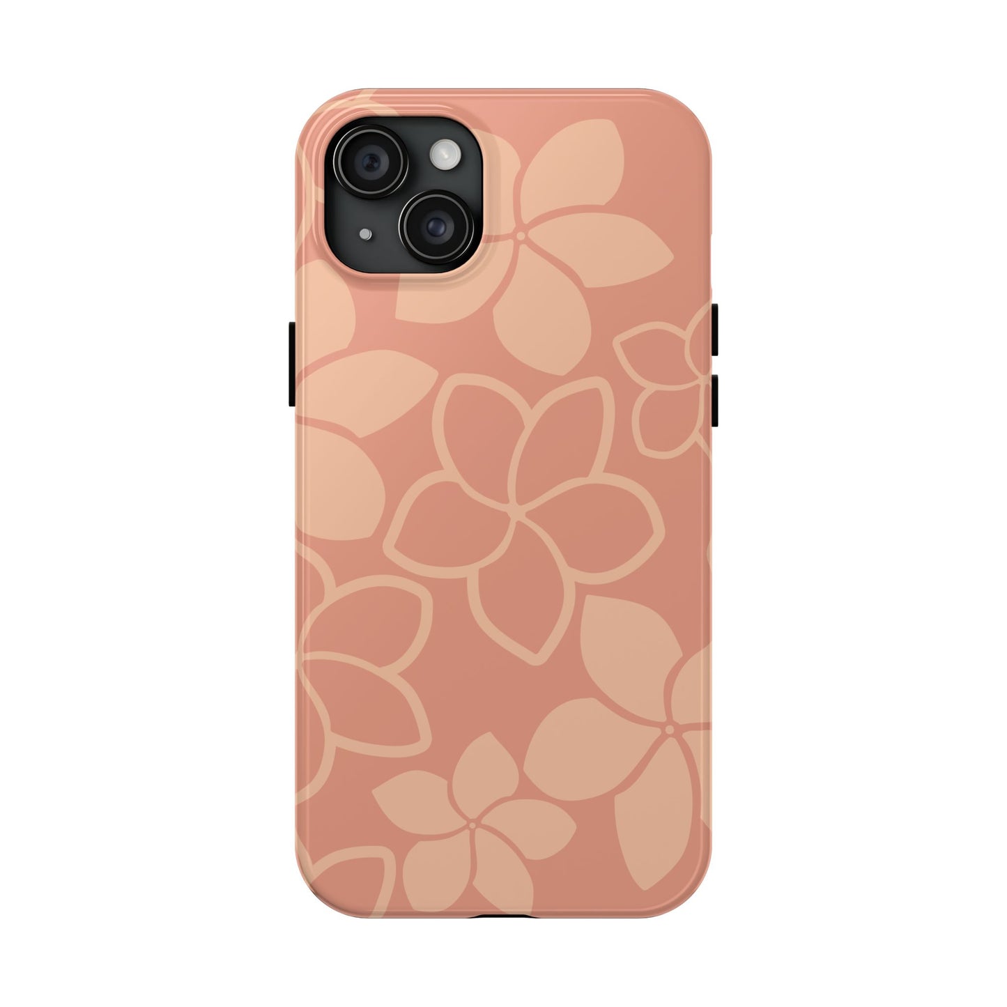 Tough Phone Cases - Plumeria (Salmon)