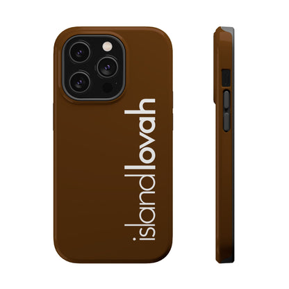 Magnetic Tough Cases iPhone - Island Lovah (Brown)