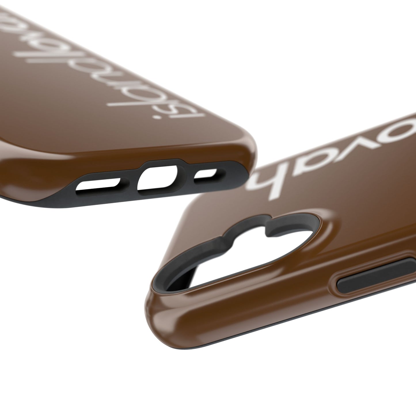 Magnetic Tough Cases iPhone - Island Lovah (Brown)