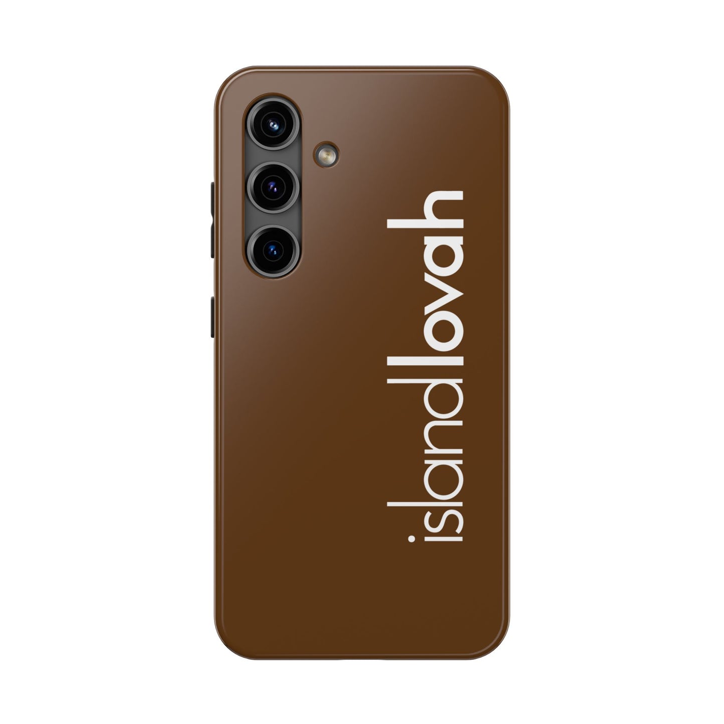 Tough Phone Cases - Island Lovah (Brown)