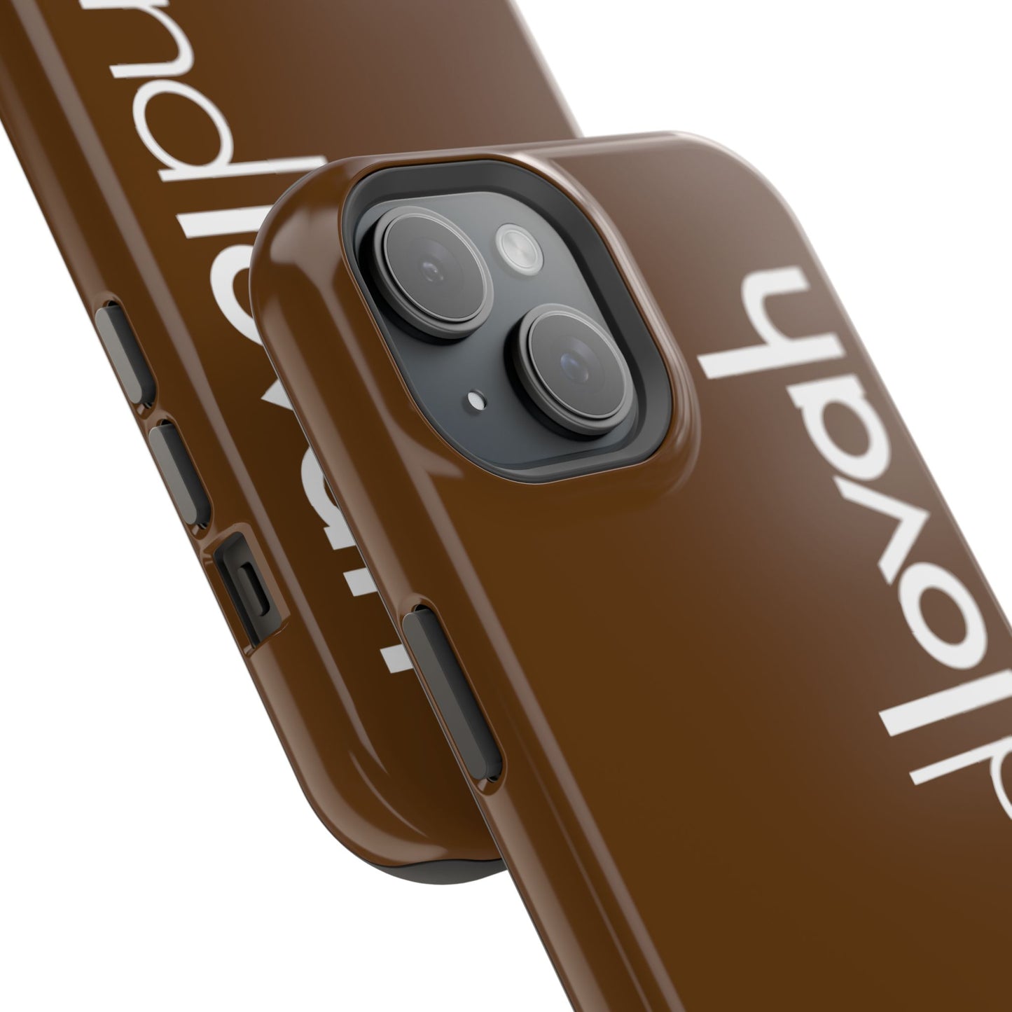 Magnetic Tough Cases iPhone - Island Lovah (Brown)