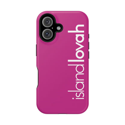Magnetic Tough Cases iPhone - Island Lovah (Pink)