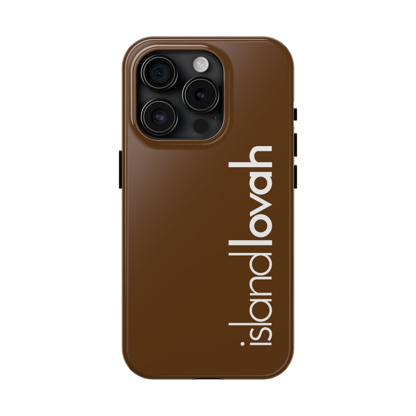 Tough Phone Cases - Island Lovah (Brown)
