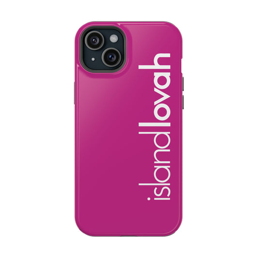 Magnetic Tough Cases iPhone - Island Lovah (Pink)
