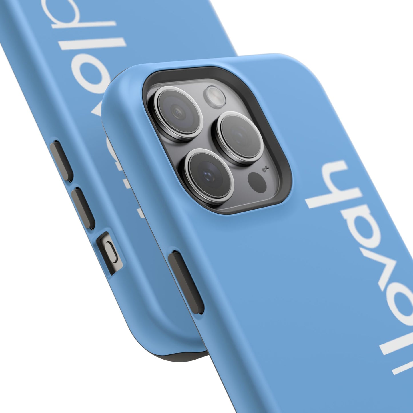 Magnetic Tough Cases iPhone - Island Lovah (Light Blue)