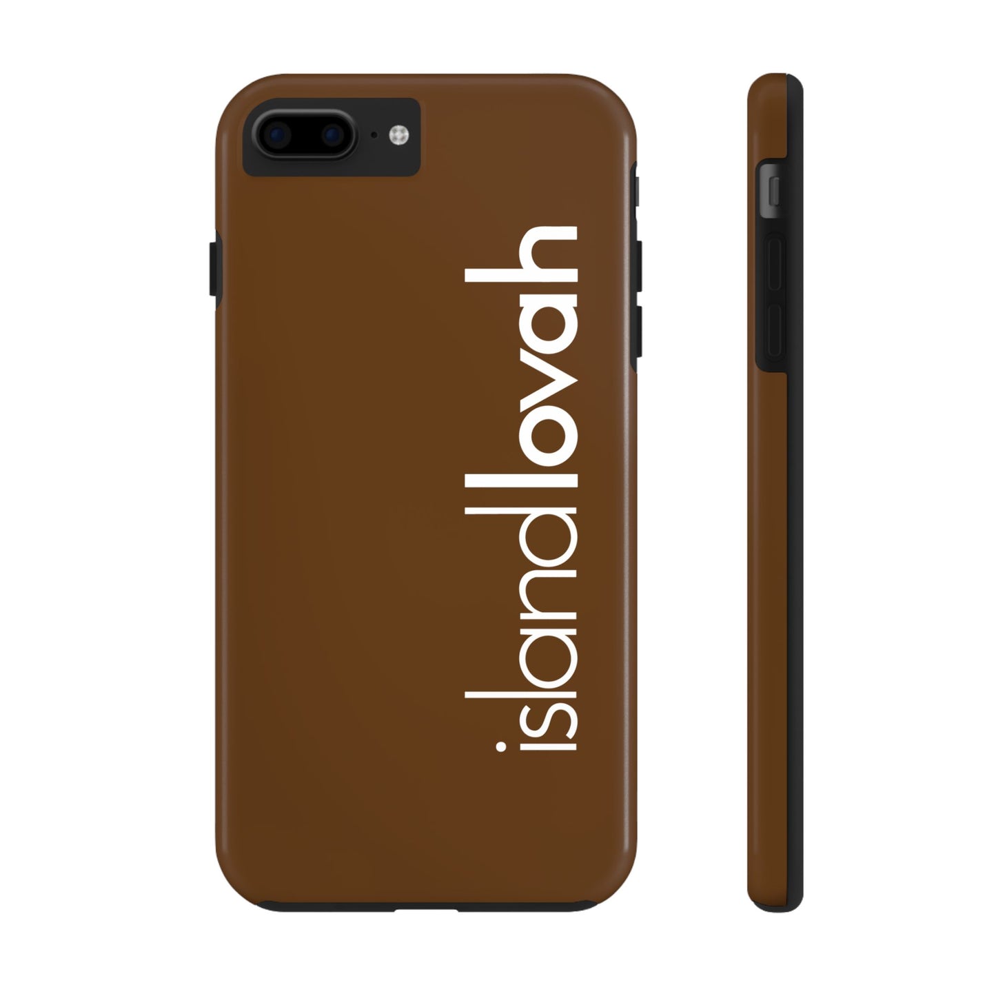 Tough Phone Cases - Island Lovah (Brown)
