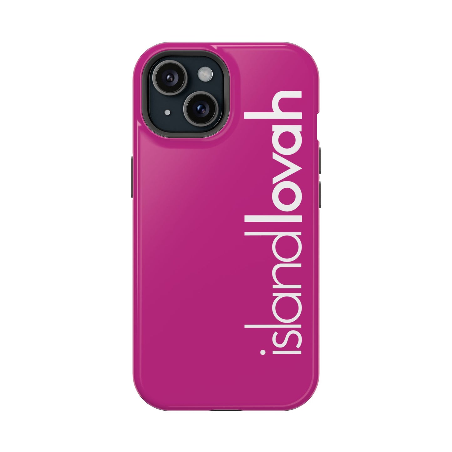 Magnetic Tough Cases iPhone - Island Lovah (Pink)