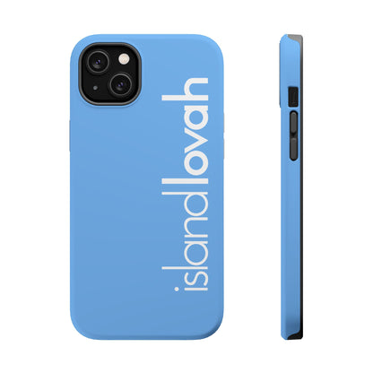 Magnetic Tough Cases iPhone - Island Lovah (Light Blue)