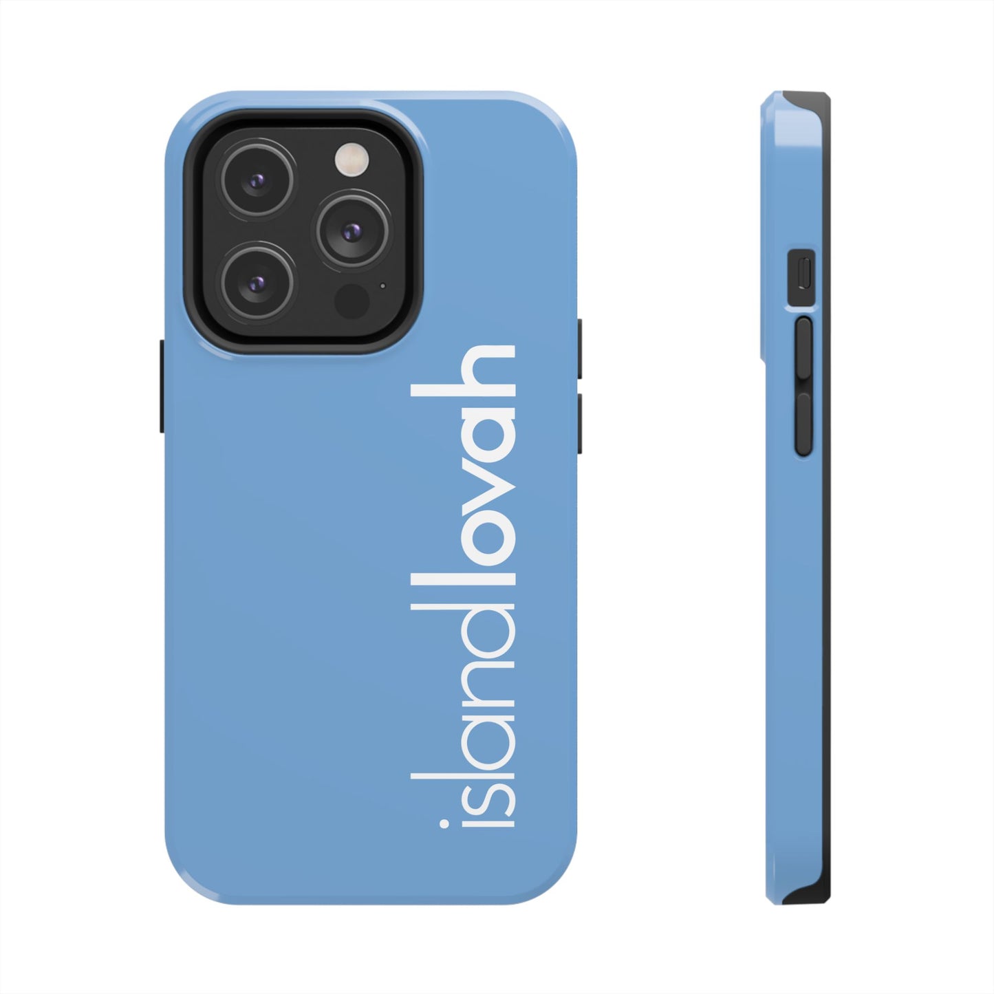 Tough Phone Cases - Island Lovah (Light Blue)