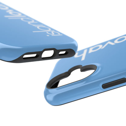 Magnetic Tough Cases iPhone - Island Lovah (Light Blue)