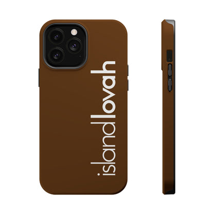 Magnetic Tough Cases iPhone - Island Lovah (Brown)