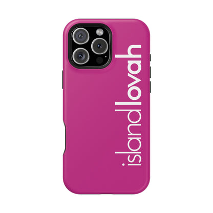 Magnetic Tough Cases iPhone - Island Lovah (Pink)