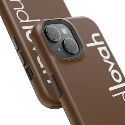 Magnetic Tough Cases iPhone - Island Lovah (Brown)