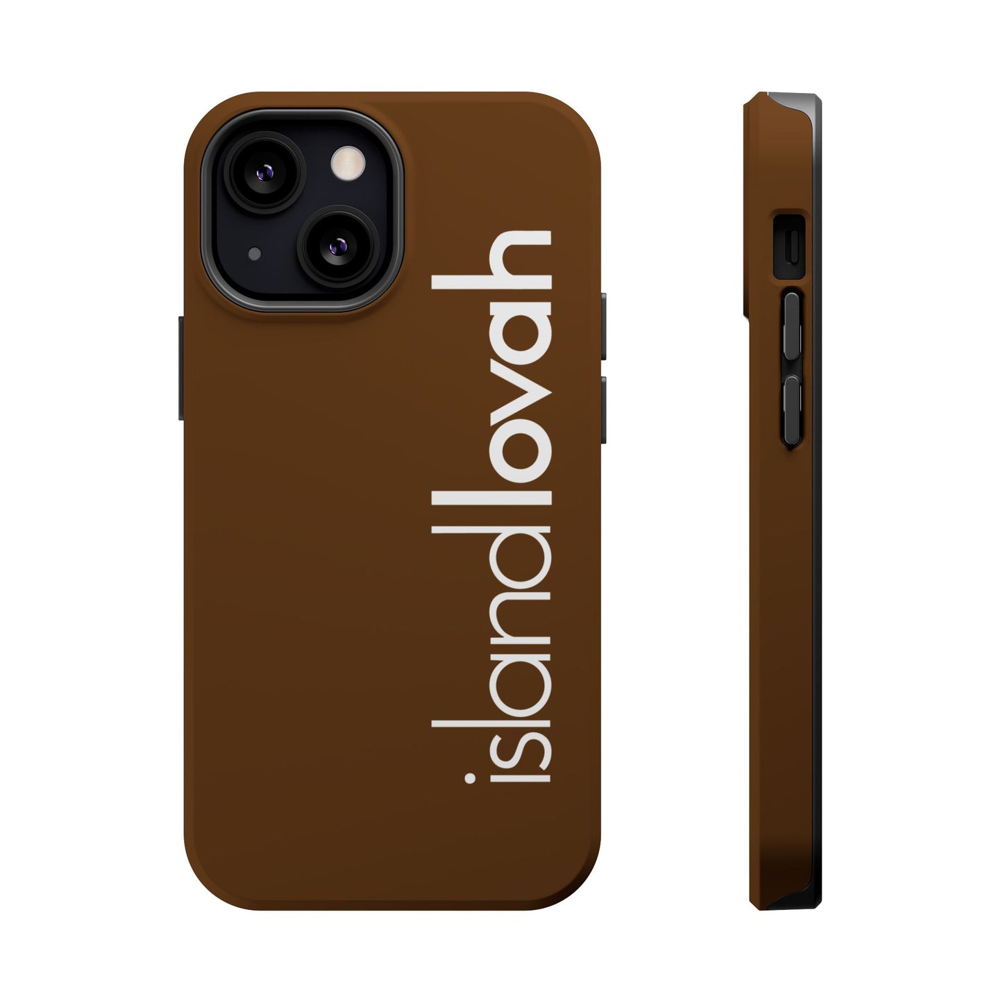 Magnetic Tough Cases iPhone - Island Lovah (Brown)