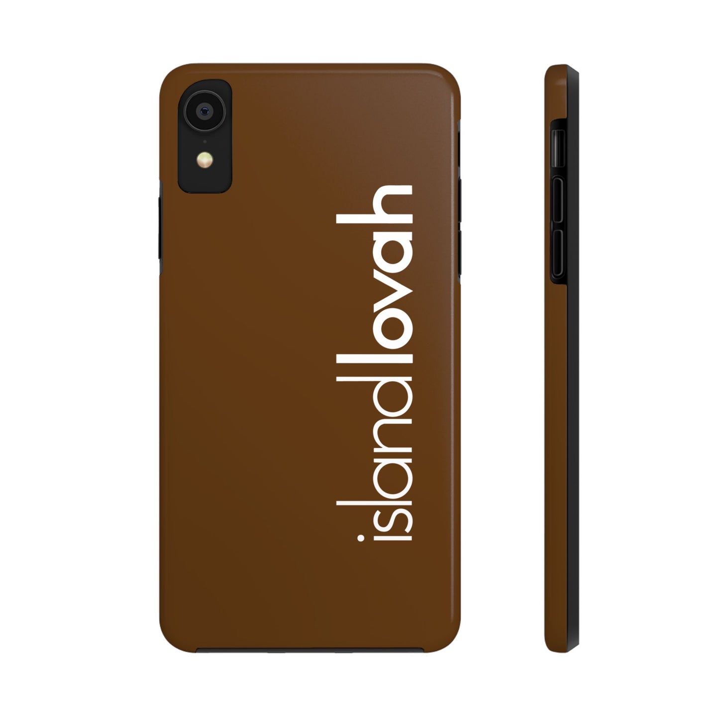Tough Phone Cases - Island Lovah (Brown)