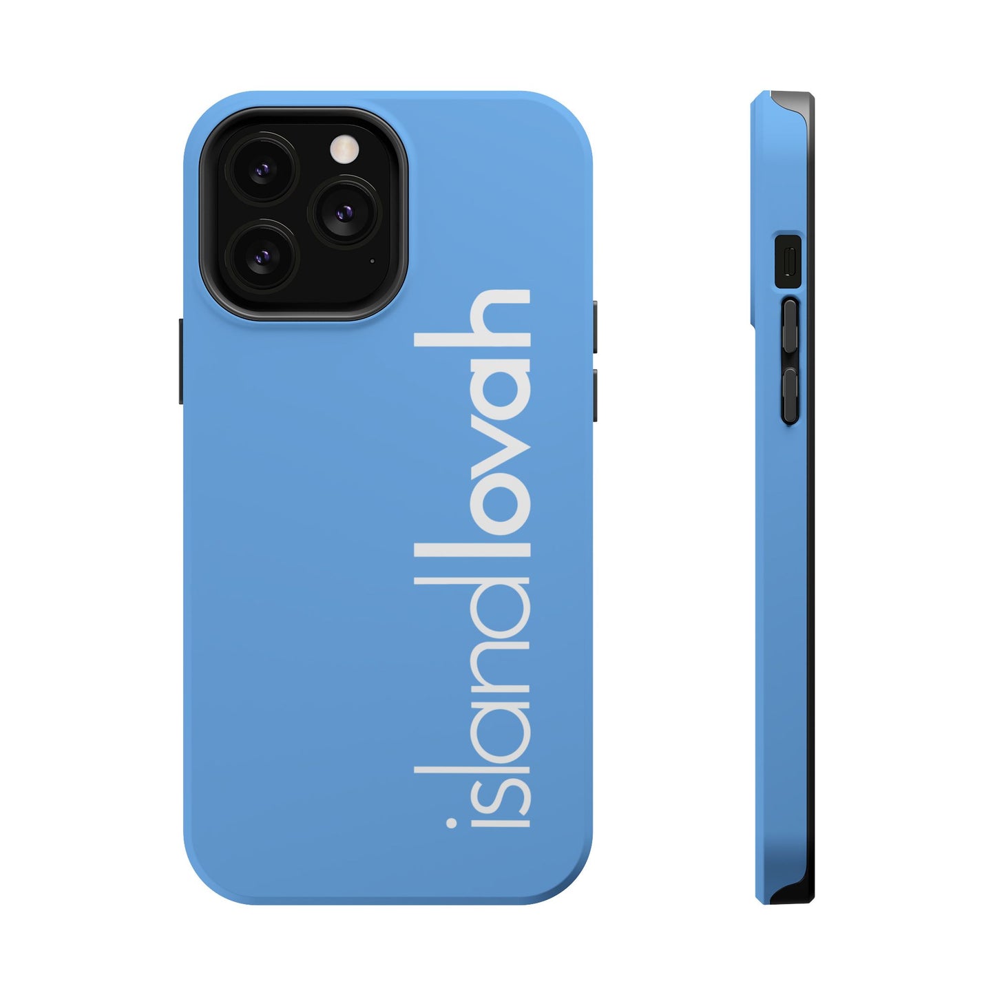 Magnetic Tough Cases iPhone - Island Lovah (Light Blue)