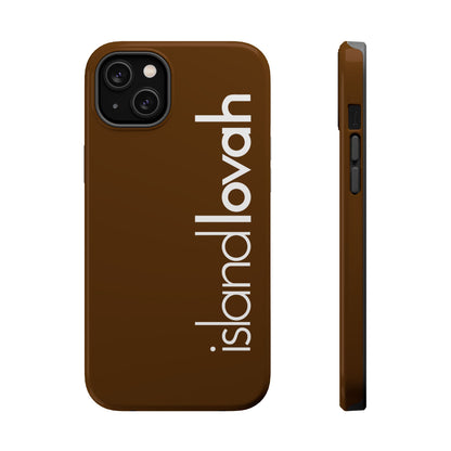 Magnetic Tough Cases iPhone - Island Lovah (Brown)