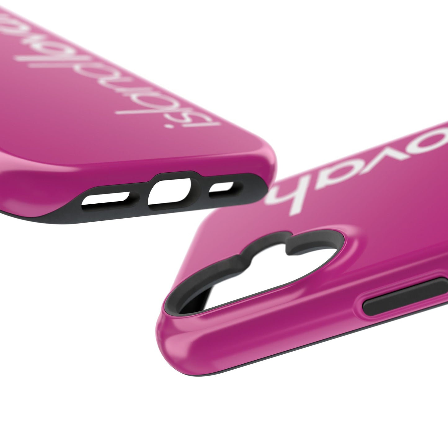 Magnetic Tough Cases iPhone - Island Lovah (Pink)
