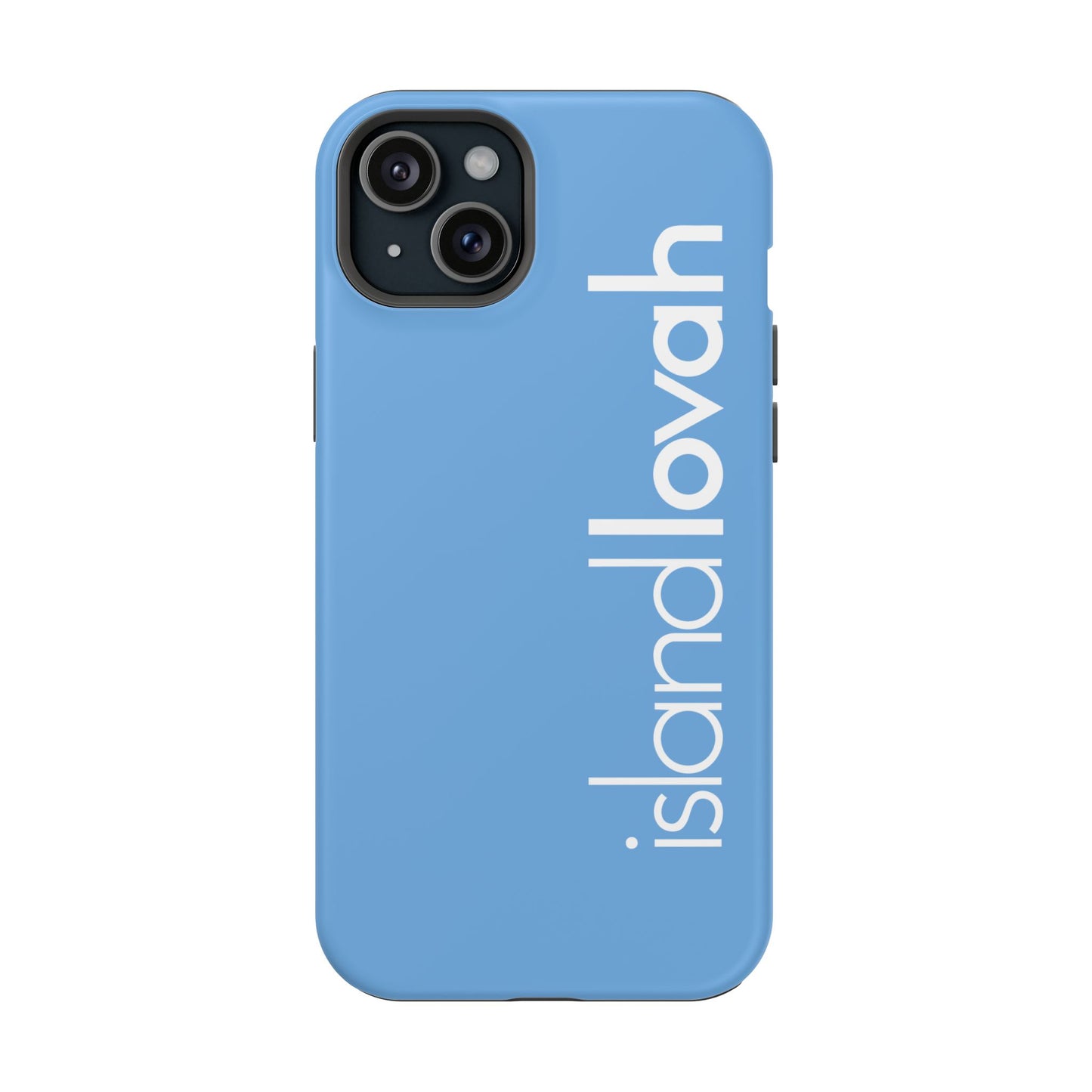 Magnetic Tough Cases iPhone - Island Lovah (Light Blue)