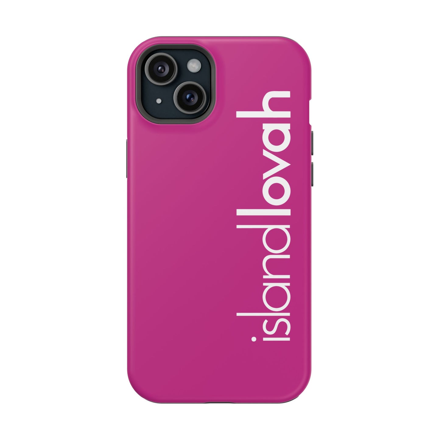Magnetic Tough Cases iPhone - Island Lovah (Pink)