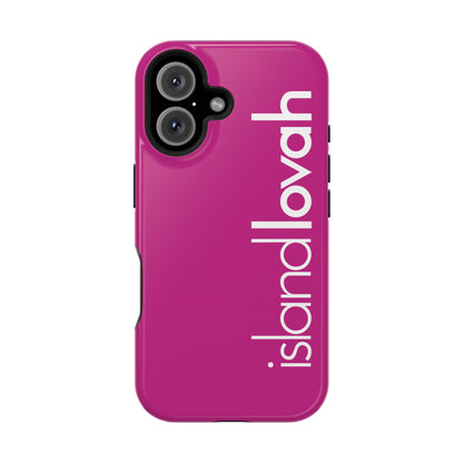 Magnetic Tough Cases iPhone - Island Lovah (Pink)