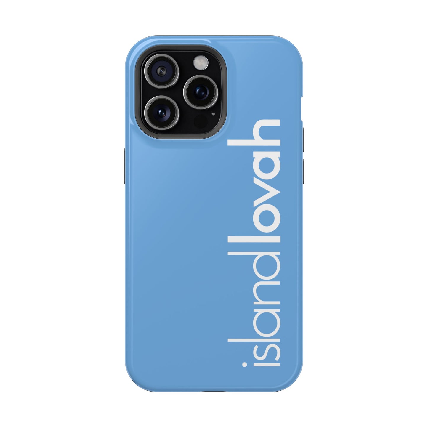 Magnetic Tough Cases iPhone - Island Lovah (Light Blue)