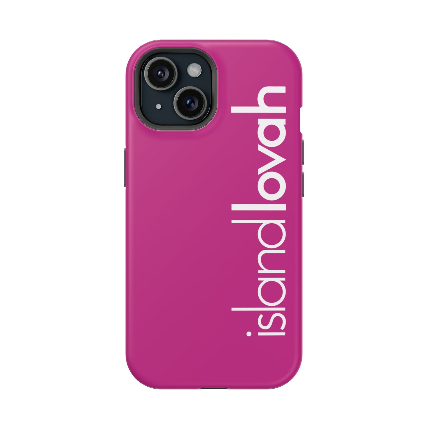 Magnetic Tough Cases iPhone - Island Lovah (Pink)