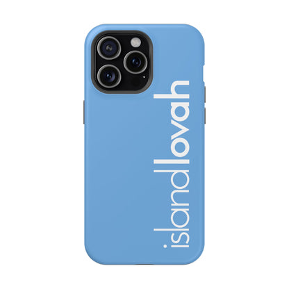 Magnetic Tough Cases iPhone - Island Lovah (Light Blue)
