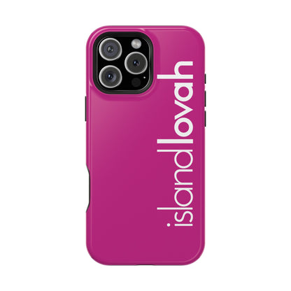 Magnetic Tough Cases iPhone - Island Lovah (Pink)
