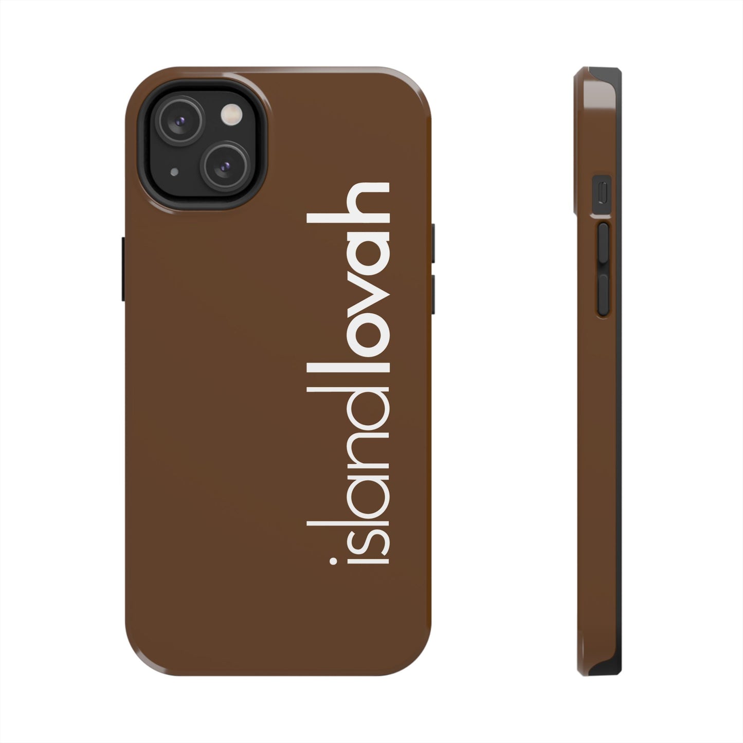 Tough Phone Cases - Island Lovah (Brown)