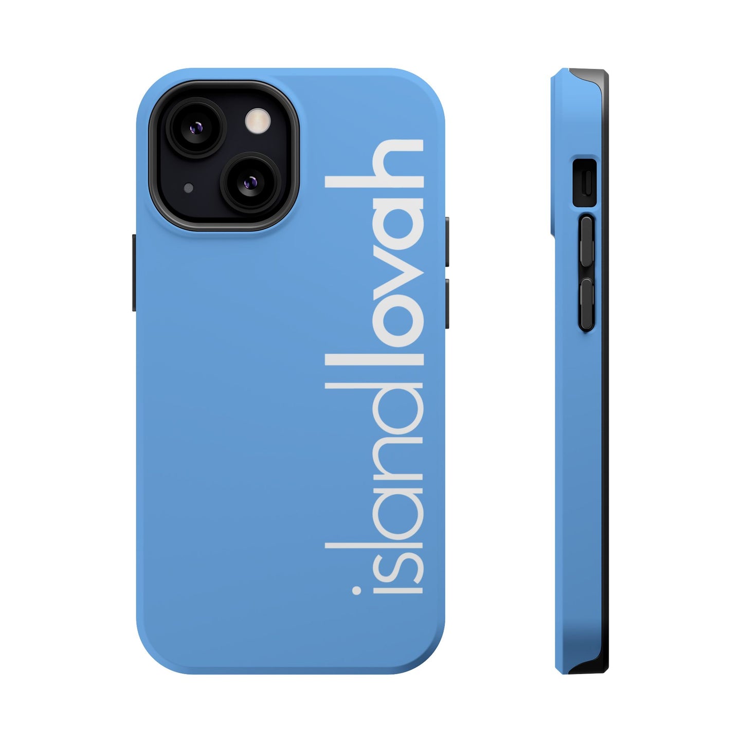 Magnetic Tough Cases iPhone - Island Lovah (Light Blue)