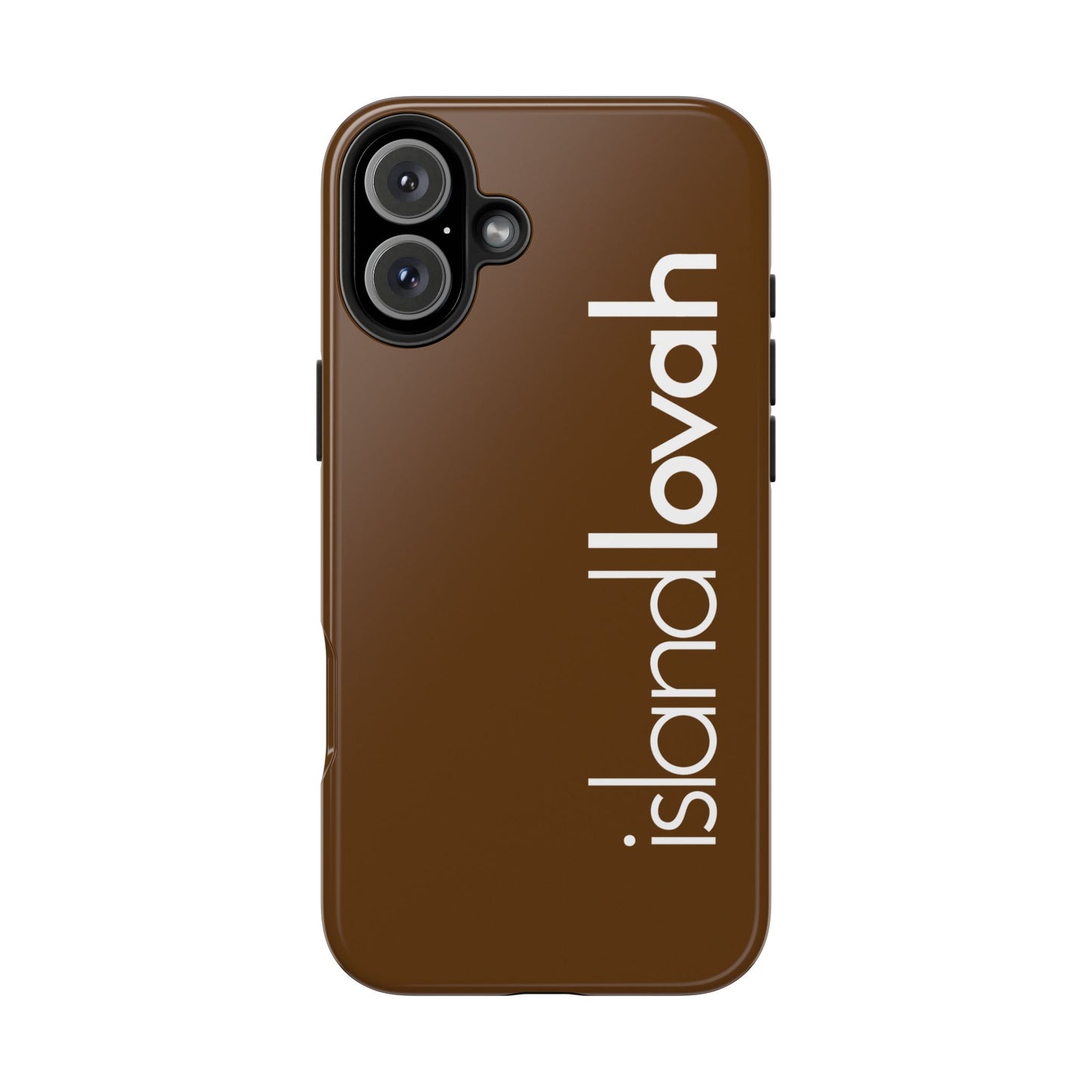 Tough Phone Cases - Island Lovah (Brown)
