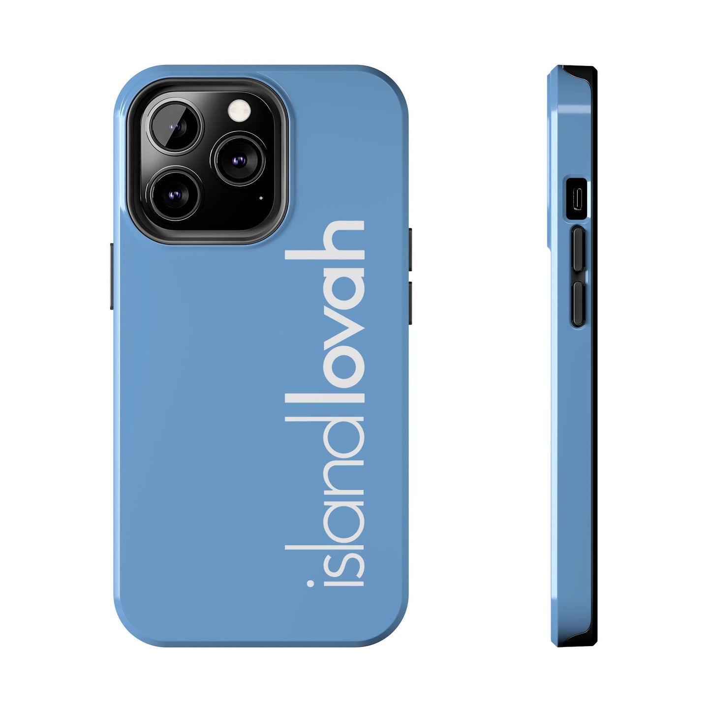 Tough Phone Cases - Island Lovah (Light Blue)