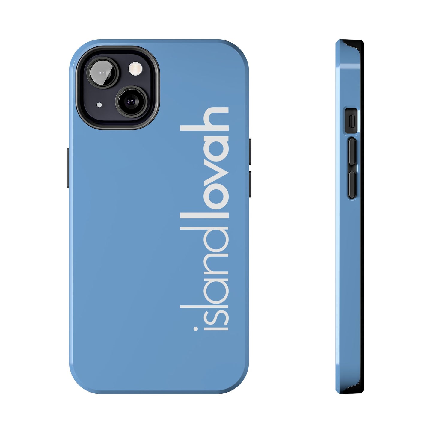 Tough Phone Cases - Island Lovah (Light Blue)