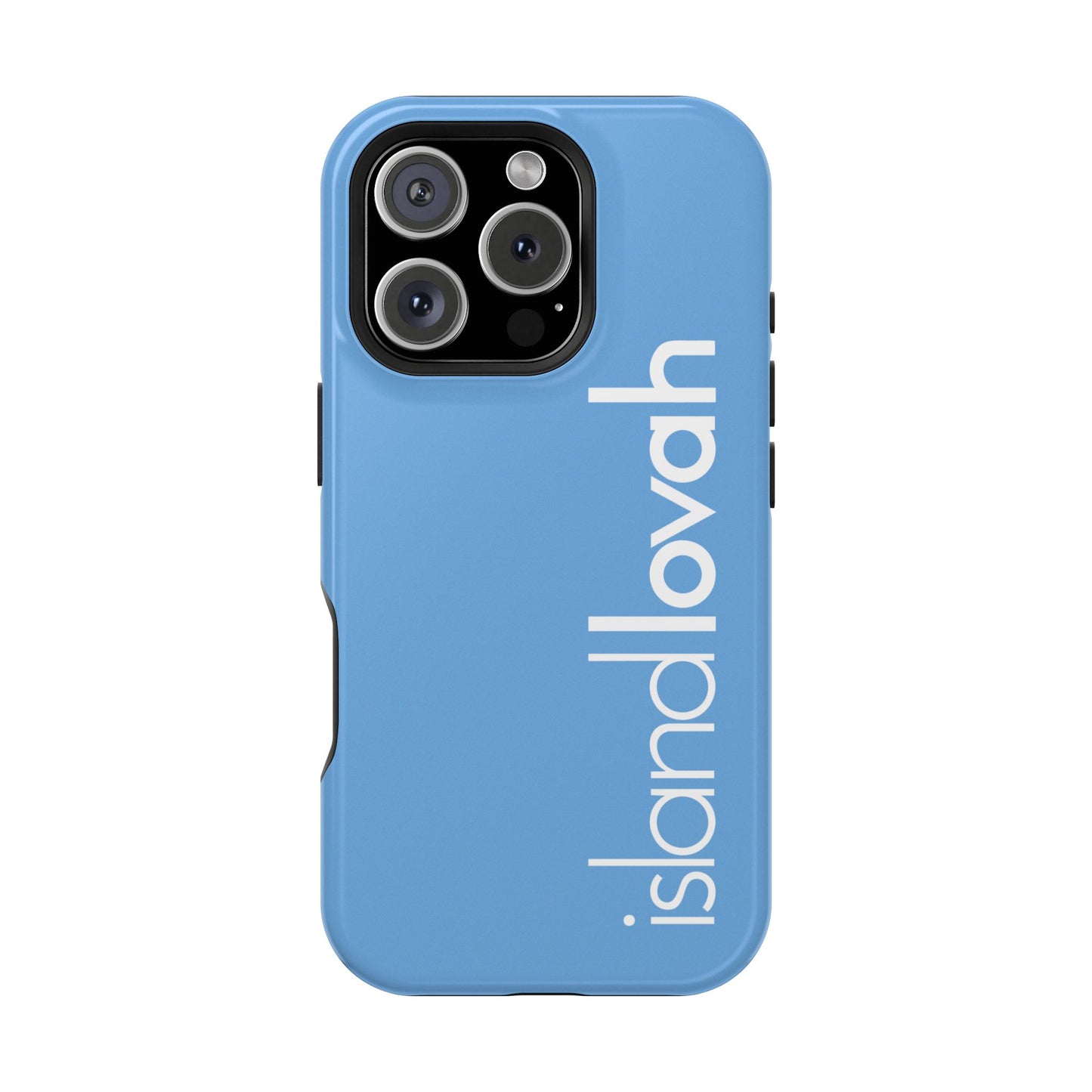 Magnetic Tough Cases iPhone - Island Lovah (Light Blue)