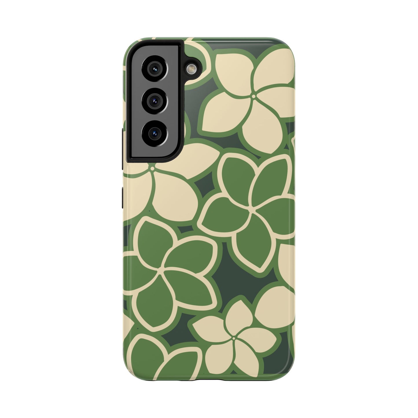 Tough Phone Cases - Plumeria (Green)