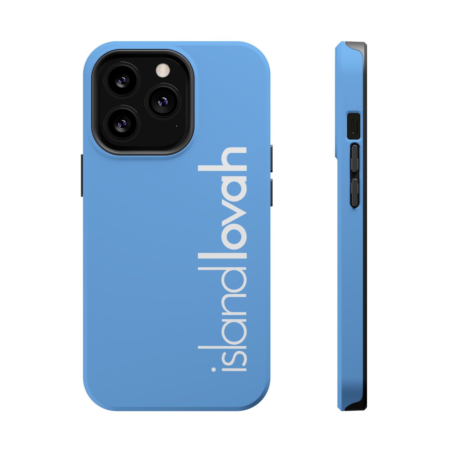 Magnetic Tough Cases iPhone - Island Lovah (Light Blue)