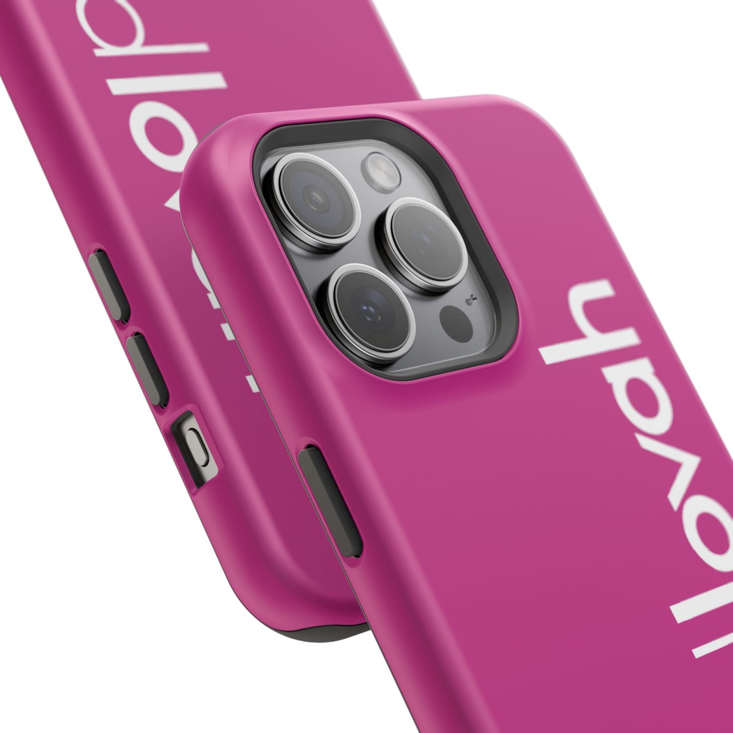 Magnetic Tough Cases iPhone - Island Lovah (Pink)