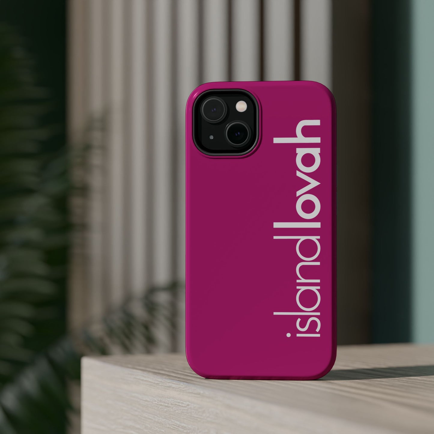 Magnetic Tough Cases iPhone - Island Lovah (Pink)